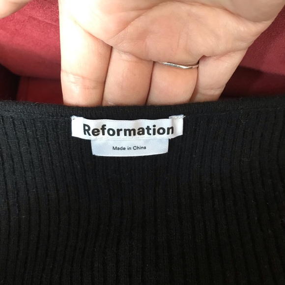 Reformation Isabel Cashmere & Wool Sweater NWT!! - Picture 10 of 10